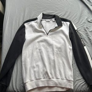 Calvin Klein fleece quarter zip up